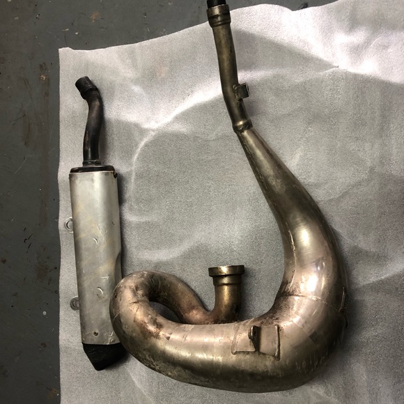 Other 200 Yz250 Two Stroke Exhaust System Poshmark
